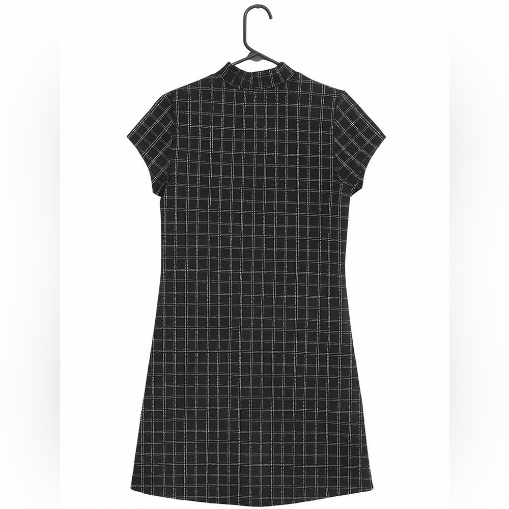 Stoosh Women’s Black & White Mock Turtleneck Dress – Size XL - Picture 2 of 2